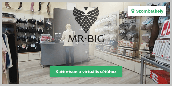 Fehérnemű bolt Szombathely - virtuális séta